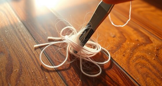 gentle hair string removal