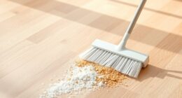gentle hardwood sweeping method