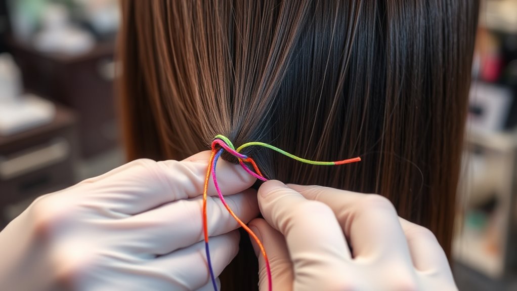 gentle knot removal technique