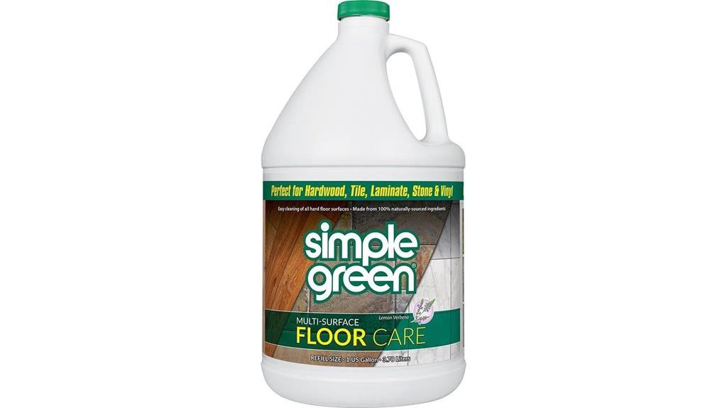 green multi surface floor cleaner