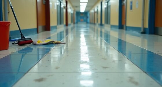 hallway cleaning errors corrected