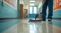 hallway scrubber maintenance schedule