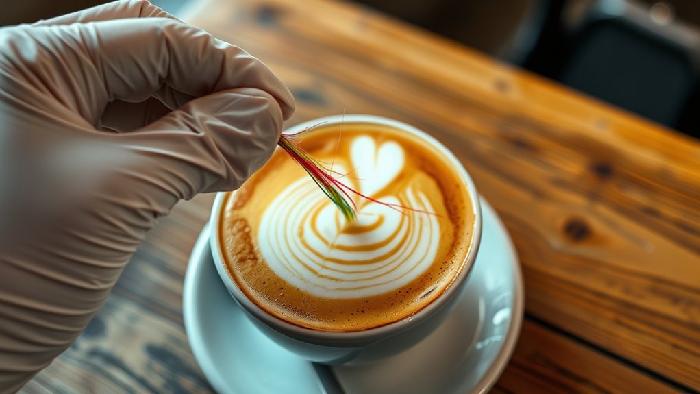 handle hair politely hygienically