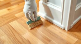 hardwood baseboard edge techniques