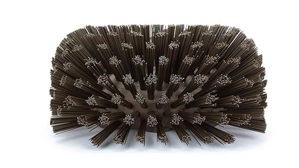 heavy duty brown tile brush