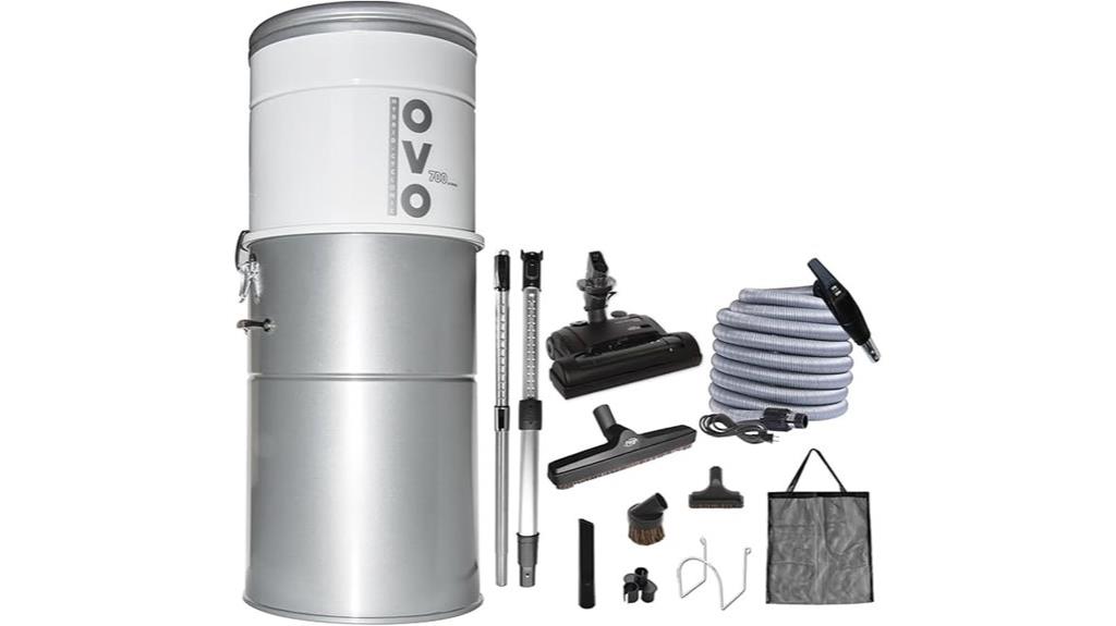heavy duty central vacuum