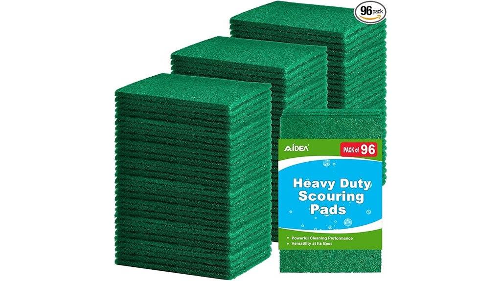 heavy duty cleaning pads pack