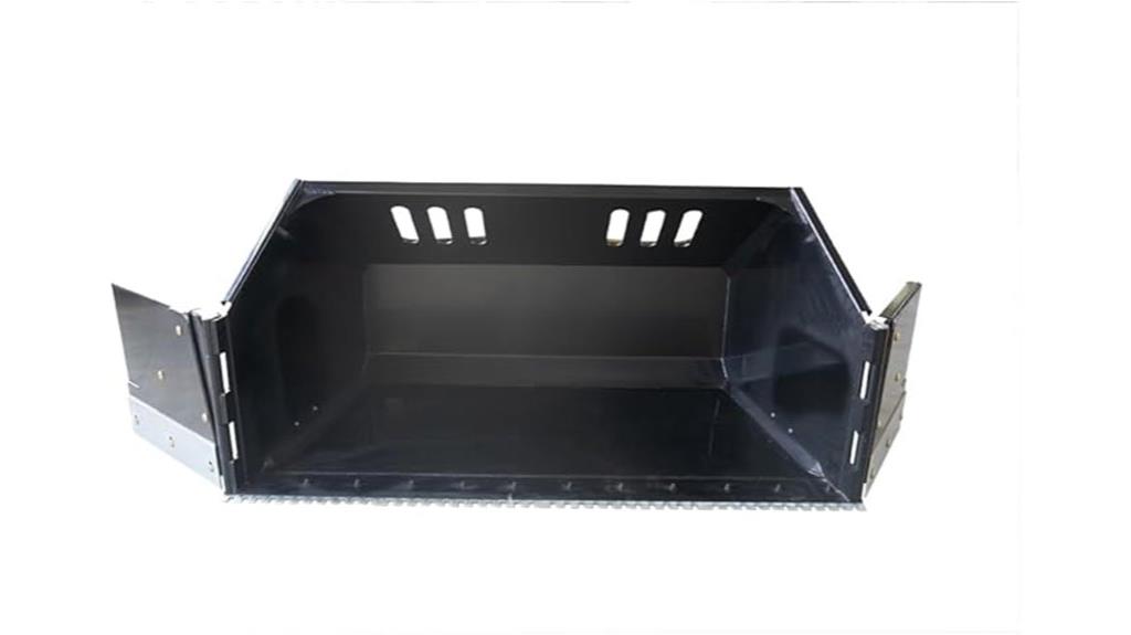 heavy duty steel snow bucket