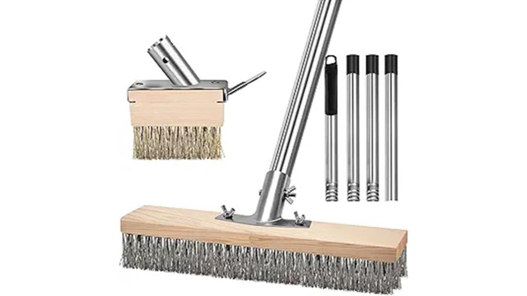 heavy duty wire weed brush