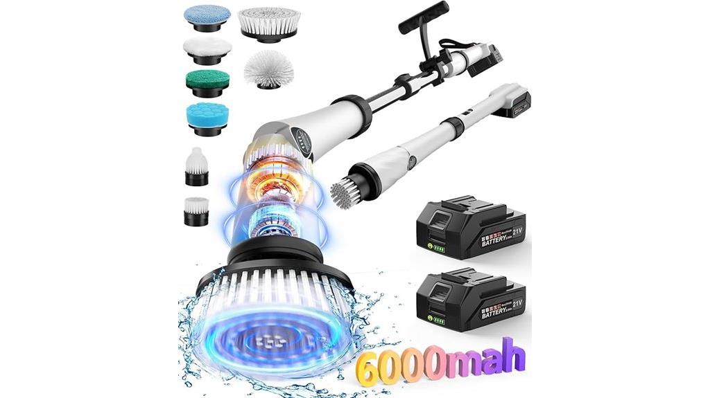 high capacity battery scrubber