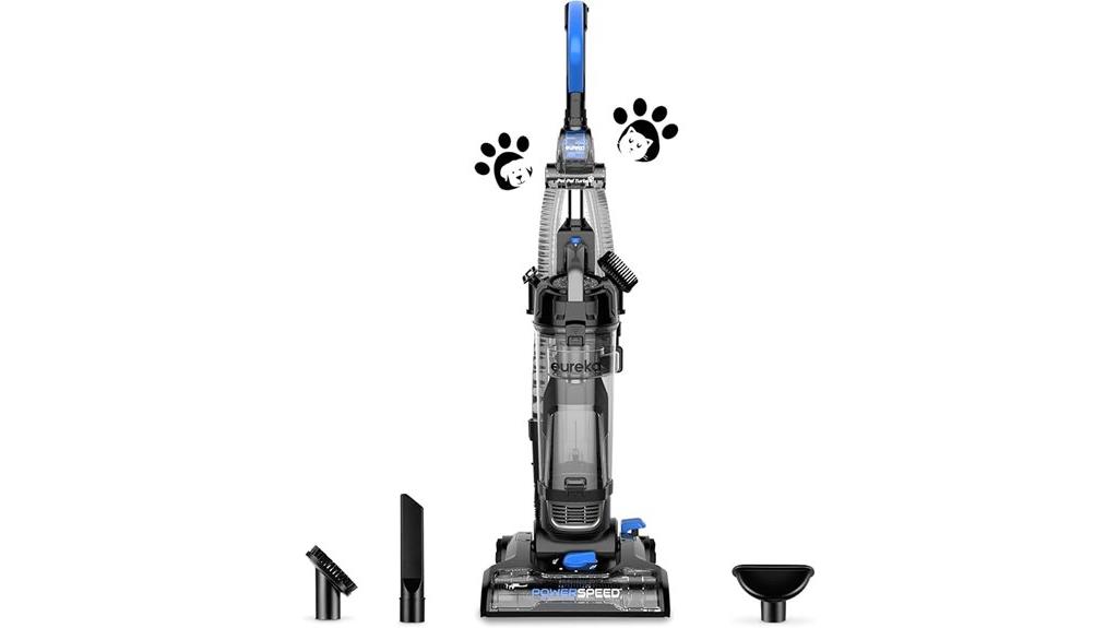high speed upright vacuum