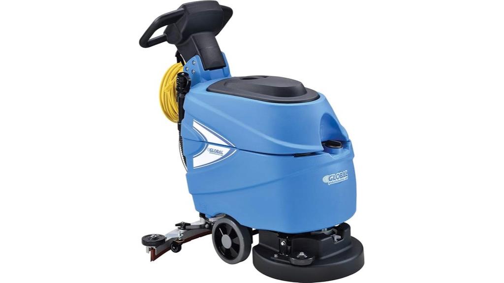 industrial commercial floor scrubber