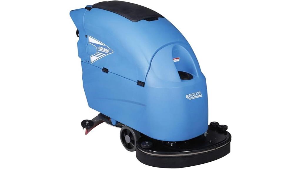 industrial floor scrubber