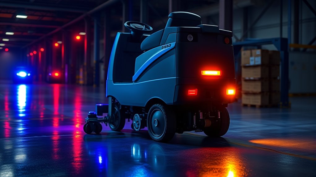key factors for ride on scrubber