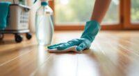 laminate floor cleaning schedule