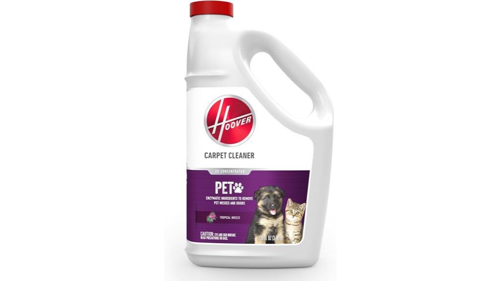 large 128 oz carpet cleaner