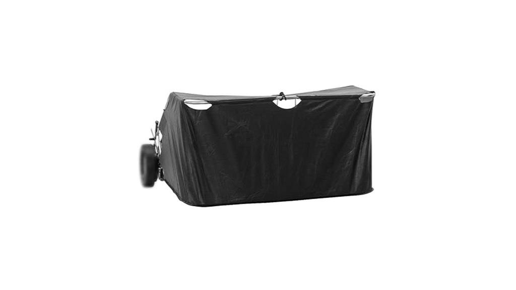 lawn sweeper hopper compatible