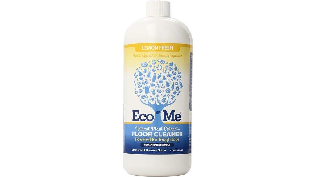 lemon scented eco friendly cleaner