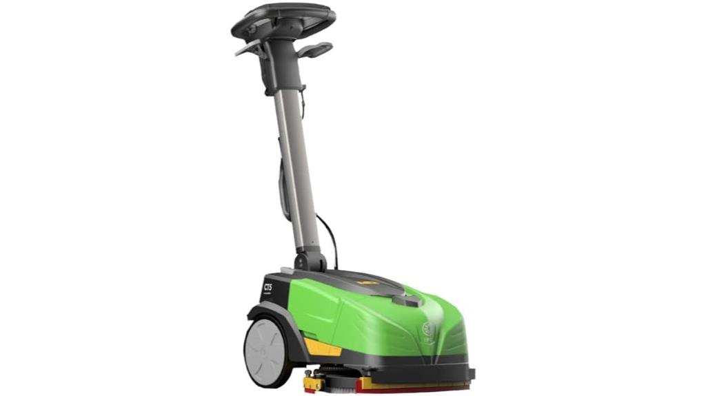 lithium ion battery floor scrubber