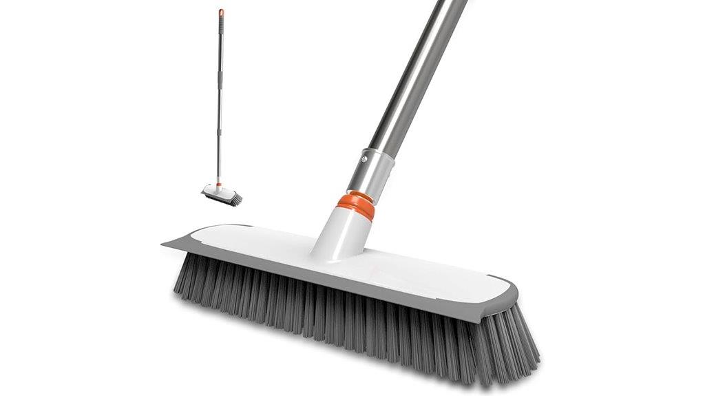long handle floor brush