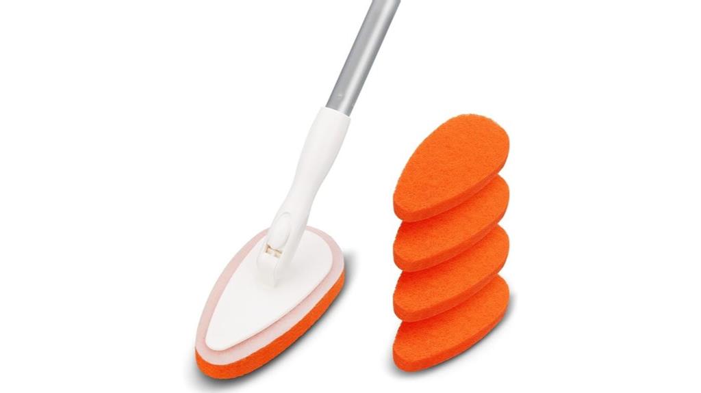 long handled bathtub scrubber