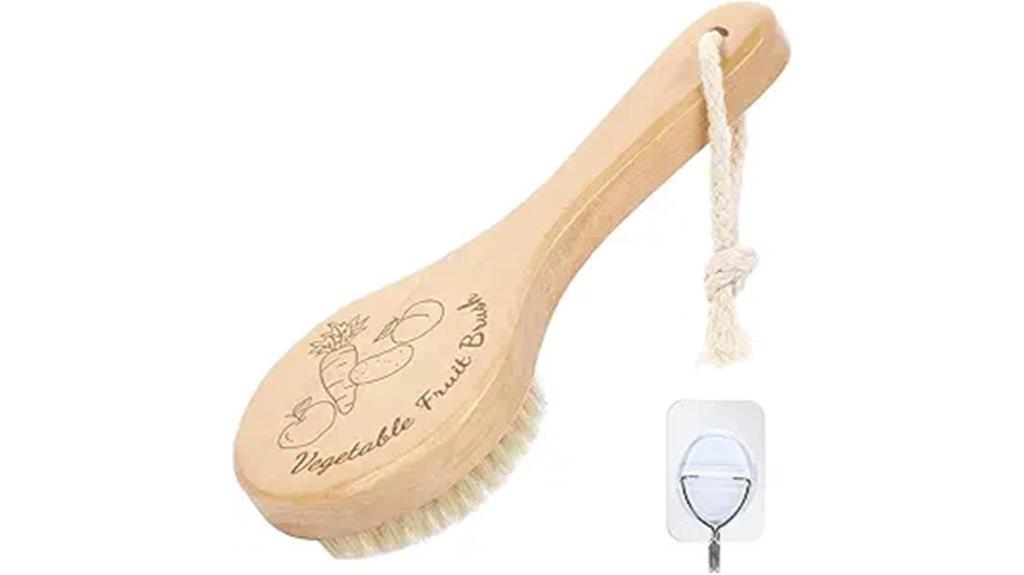 long handled vegetable brush