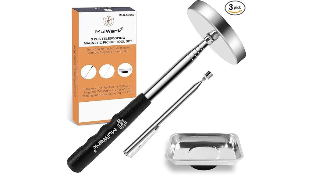 magnetic sweeper and tool