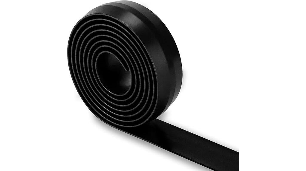 magnetic tape boundary strips