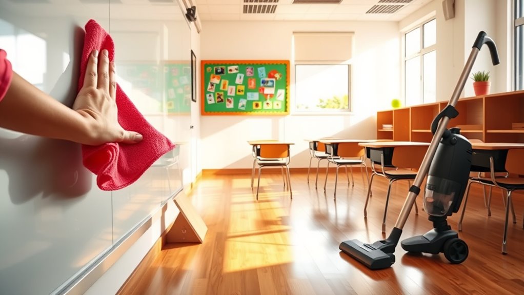 maintain vacuum schedule cleaning