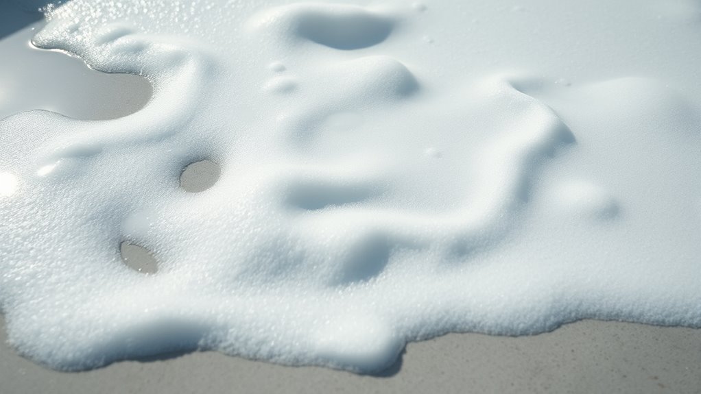 manage chemical foam buildup