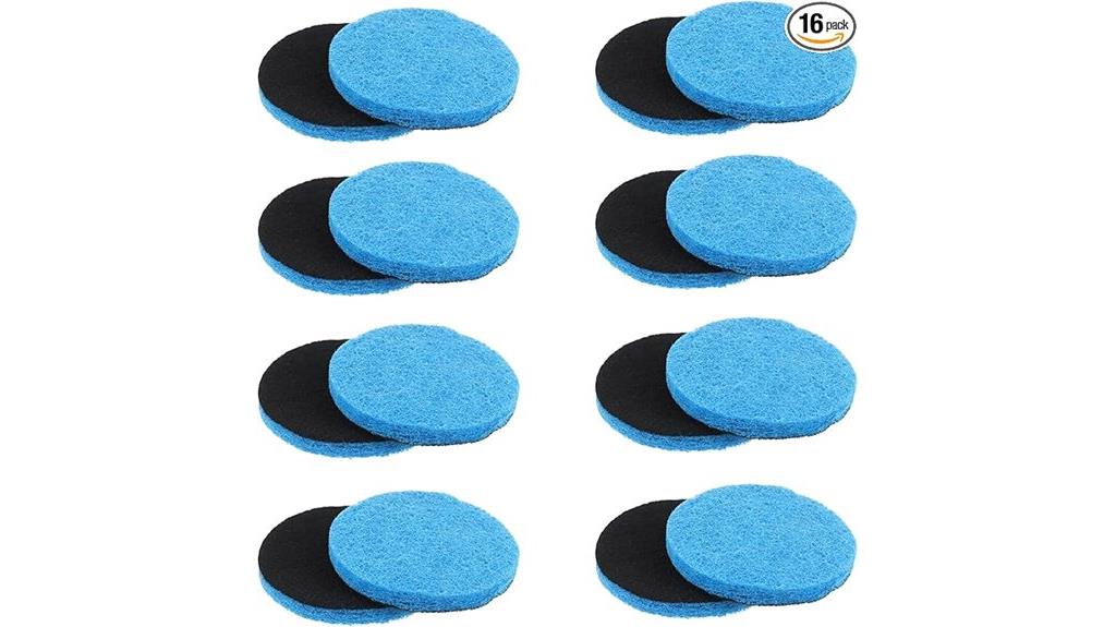 microfibre replacement scrubber pads