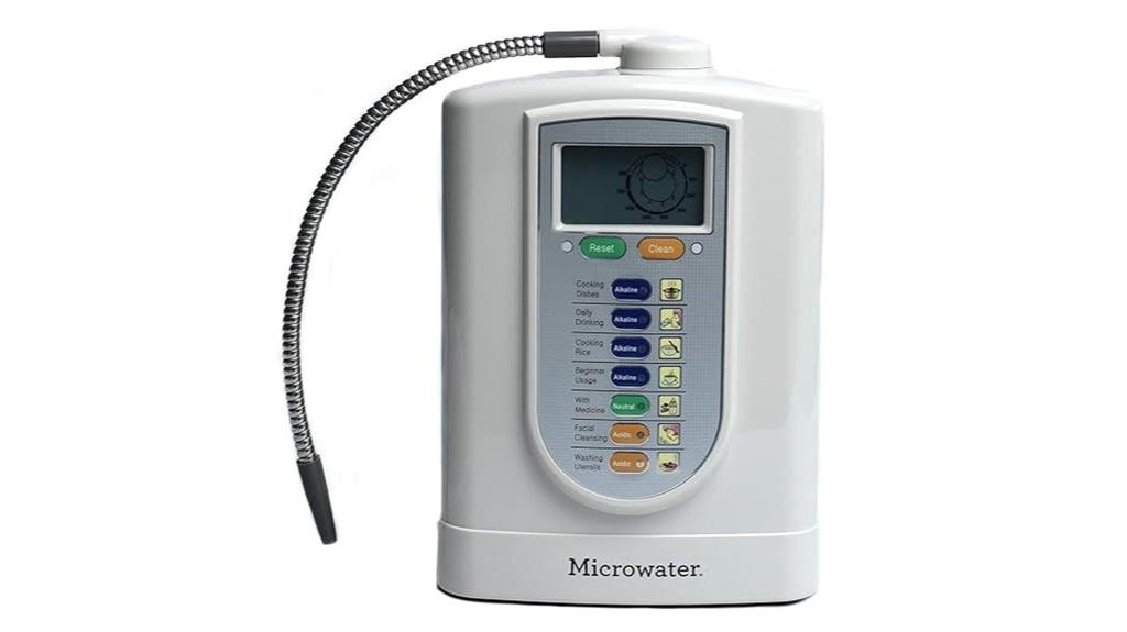 microwater electrolizer water purifier