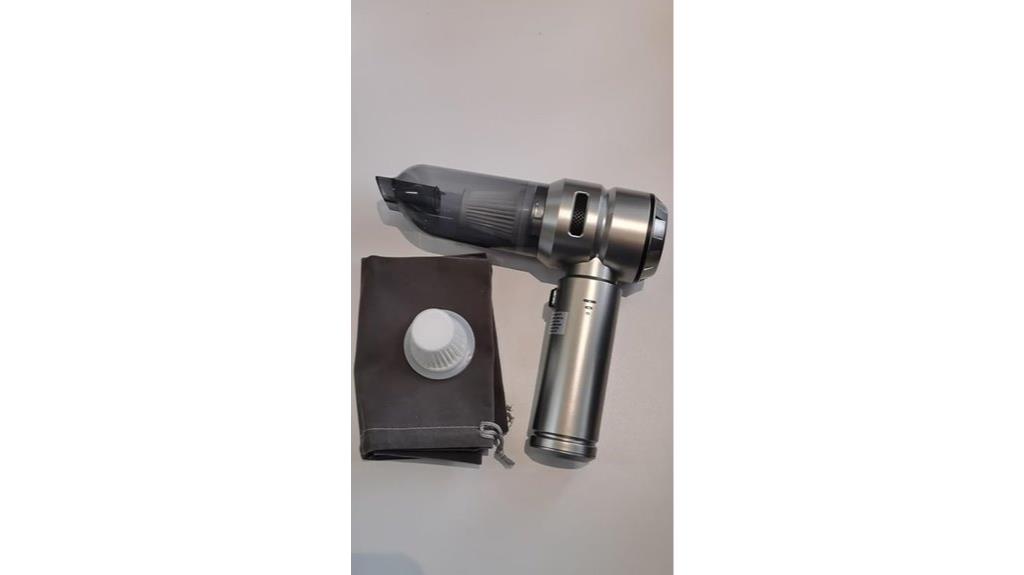 mini silver cordless vacuum