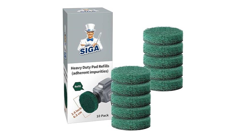 mr siga scrubber pad refills
