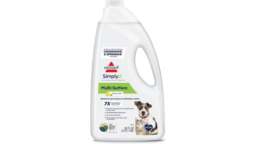 multi surface cleaning formula
