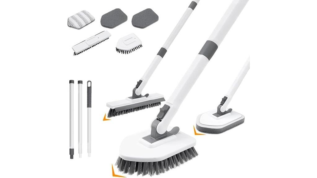 multifunctional shower cleaning tool
