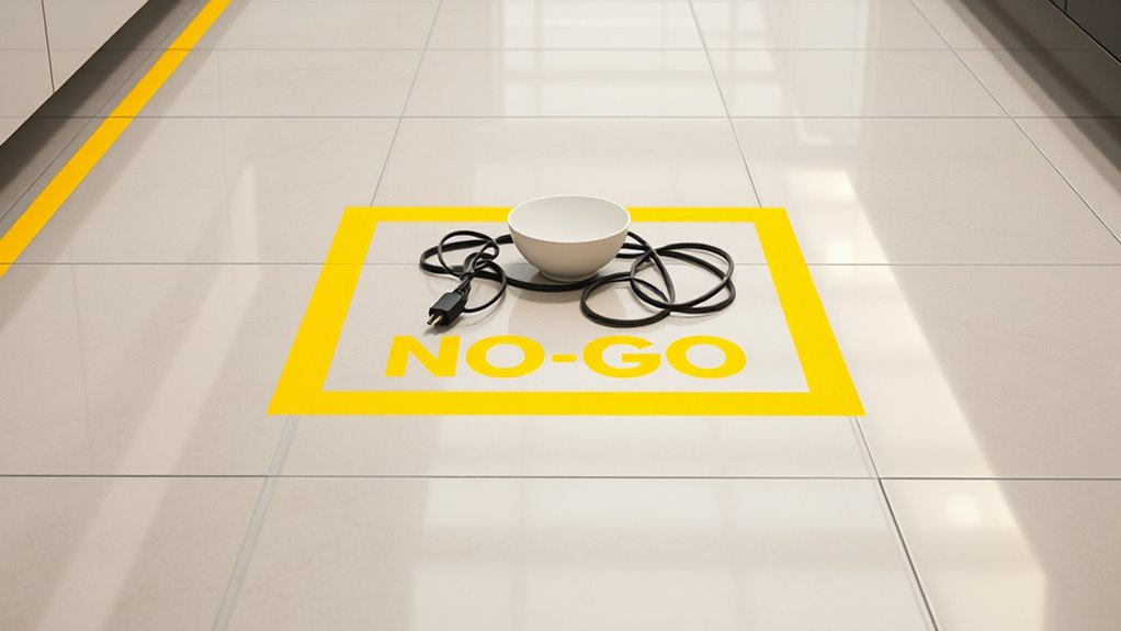 no go lines for safety