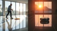 optimal cleaning time scheduling