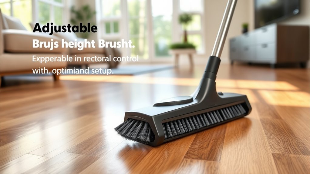 optimize brush height for efficiency