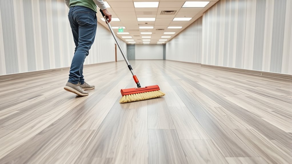optimize floor sweeping routes