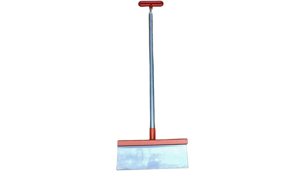 orange handheld magnet sweeper