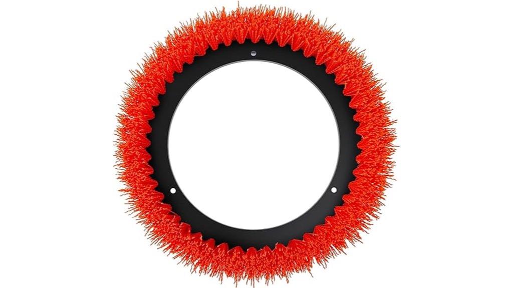 orbital floor scrubber brush