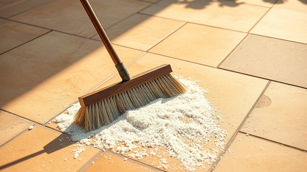 outdoor patio cleaning routine