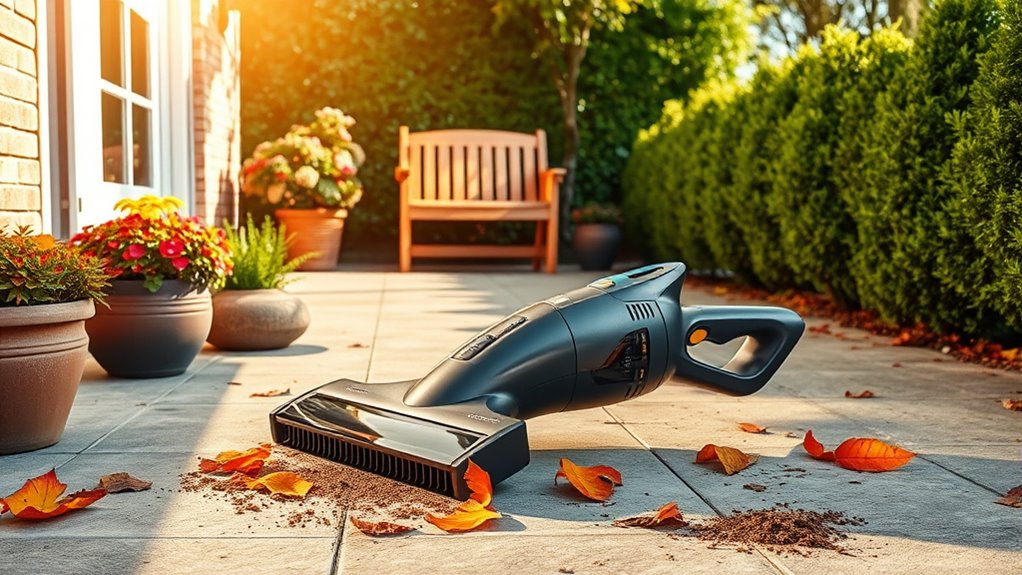 outdoor patio vacuum considerations
