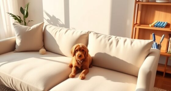 pet hair maintenance routine