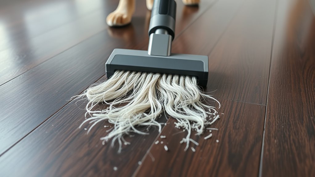 pet hair management routine