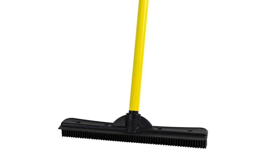 pet hair rubber broom