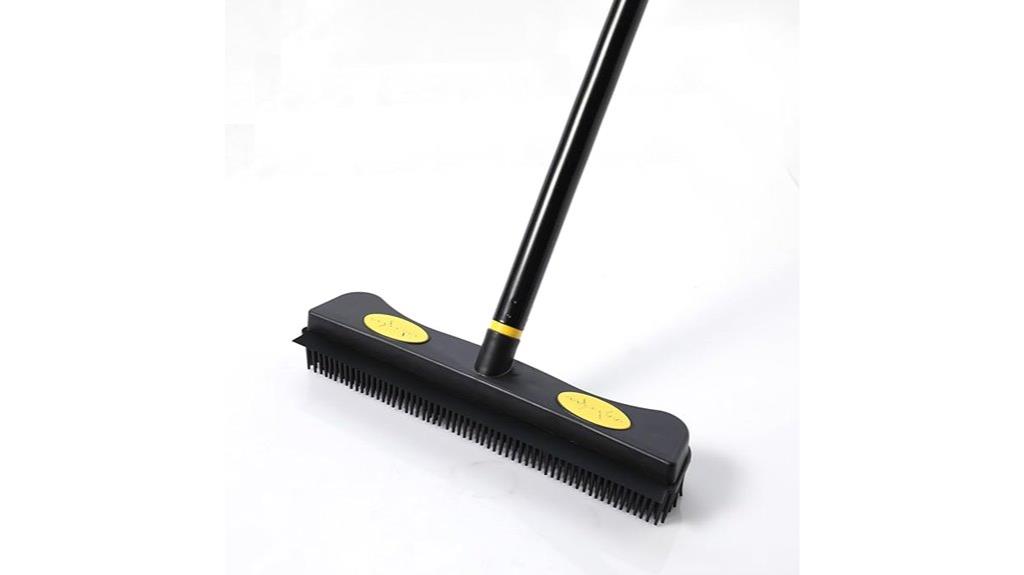 pet hair rubber broom