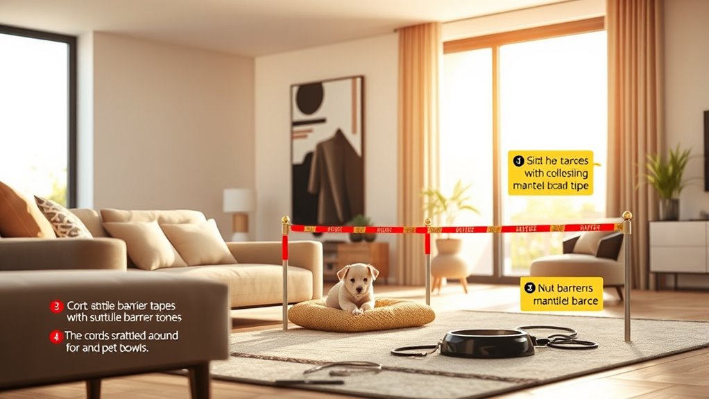 pet safety cord and bowl restrictions