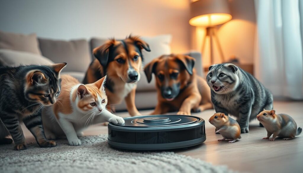 pets and robot vacuums